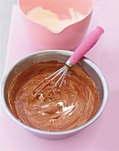 Schokoladen-Birnentorte mit Biskuit Zubereitung, step 3