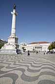 Praça de Dom Pedro IV Rossio Lissabon