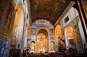 Interior of Igreja do Colegio in Funchal, Madeira, Portugal