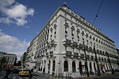 Grande Bretagne-Hotel Athen Griechenland sonnig