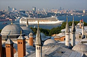 Istanbul, Topkapi, Palast, Bosporus, Vogelperspektive