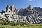 Groedner Joch Gebirgspass Dolomiten