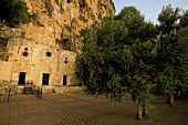 Türkei, Felsen, Steinmauer, Petrus-Grotte, Eingang