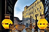 Italien, Volterra, Rossi Alabastri, Laden mit Alabasterkunst