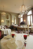 Cheval Blanc Restaurant im Hotel Les Trois Rois Basel