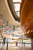 Lobby of Copenhagen Opera House in Denmark