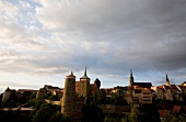 Sachsen: Bautzen, Stadtansicht, Alt- stadt, Stadtmauer, Türme, Aufmacher