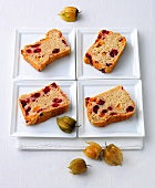 Schnelle Brote, Cranberrybrot mit Physalis