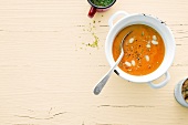 Kochen für Faule, Bohnen- Tomaten-Suppe