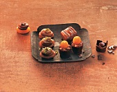 Schokolade, Petit Fours aus Schokolade