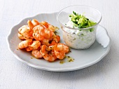 20 Minuten, Shrimps-Gyros mit Tsatsiki