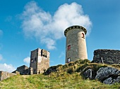 Irland: Cape Clear Island, alter Beobachtungsturm, Leuchtturm.