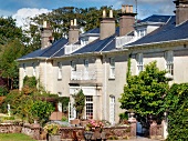 Irland: Arthurstown, Dunbrodyhouse, Hotelfassade.