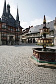 Marktplatz Wernigerode Ort Sachsen-Anhalt