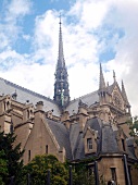 Paris: Notre-Dame-Kathedrale, aussen 