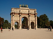 Paris: Arc de Triomphe du Carrousel Triumphbogen.