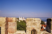 Lissabon, Aussicht in Richtung Osten vom Castelo de São Jorge