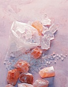 Salz, Verschiedene Salzkristalle