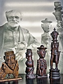 Prinzhorn art collection of wooden sculptures