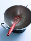 Mixing bowl and whisk