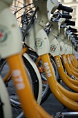 Bike sharing service Mailand Italien