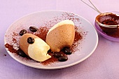 Desserts, Mokkamousse schwarz- weiß