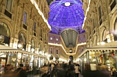 Galleria Vittorio Emanuele II Shop in Mailand Italien