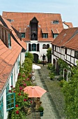 Ostseeküste: Flensburg, Norderstraße Innenhof