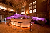 Gilt bar in The New York Palace Hotel, New York, USA