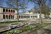 Kurpark Bad Kissingen Bayern Deutschland