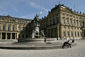 Residenz Würzburg Bayern Deutschland