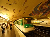 Paris: Metro-Haltestelle, Cluny-La Sorbonne