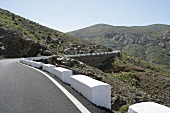 Bergstraße bei Betancuria Fuerteventura Kanarische Inseln