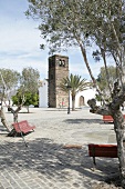 Kirche in La Oliva Fuerteventura Spanien