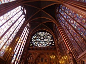 Chapel of Sainte Chapelle in Paris, France