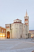 Zadar roman pillar in Croatia