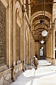 Ägypten, Kairo, Muhammad Ali Moschee Innenhof, Gläubiger