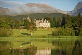 Schottland, Hotel "Inverlochy Castle ", Landschaft, See, Berge