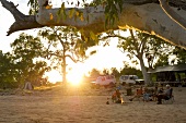Australien, Alice Springs, Camp am Ormiston Creek, Lara Pinta, Outback