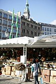 Viktualienmarkt München Bayern