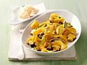 Fruktose-Unverträglichkeit, Pappardelle mit Zucchini