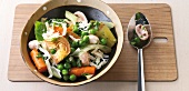 Brunch & Büfett, Gemüse- Parmesan-Salat