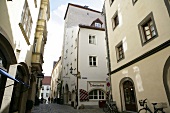 Historisches Eck Restaurant Regensburg Bayern