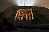 Ägypten,  Sound und Light Show, Rams es II Tempelanlage, Abu Simbel