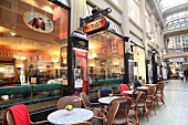 Mephisto Bar & Café gehört zu Auerbachs Keller in der Mädler-Passage Leipzig