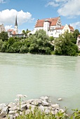 Chiemgau, Bayern, Wasserburg am Inn, Landkreis Rosenheim, Altstadt