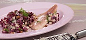 Quick Basics, Rote-Bete-Salat mit Fisch