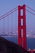 View of Golden Gate Bridge, San Francisco, California