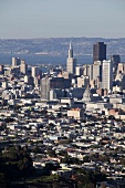 View of Cityscape and skyline in San Francisco, California, USA