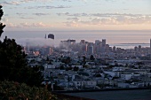 Skyline, Morgenrot, Stadtansicht, San Francisco